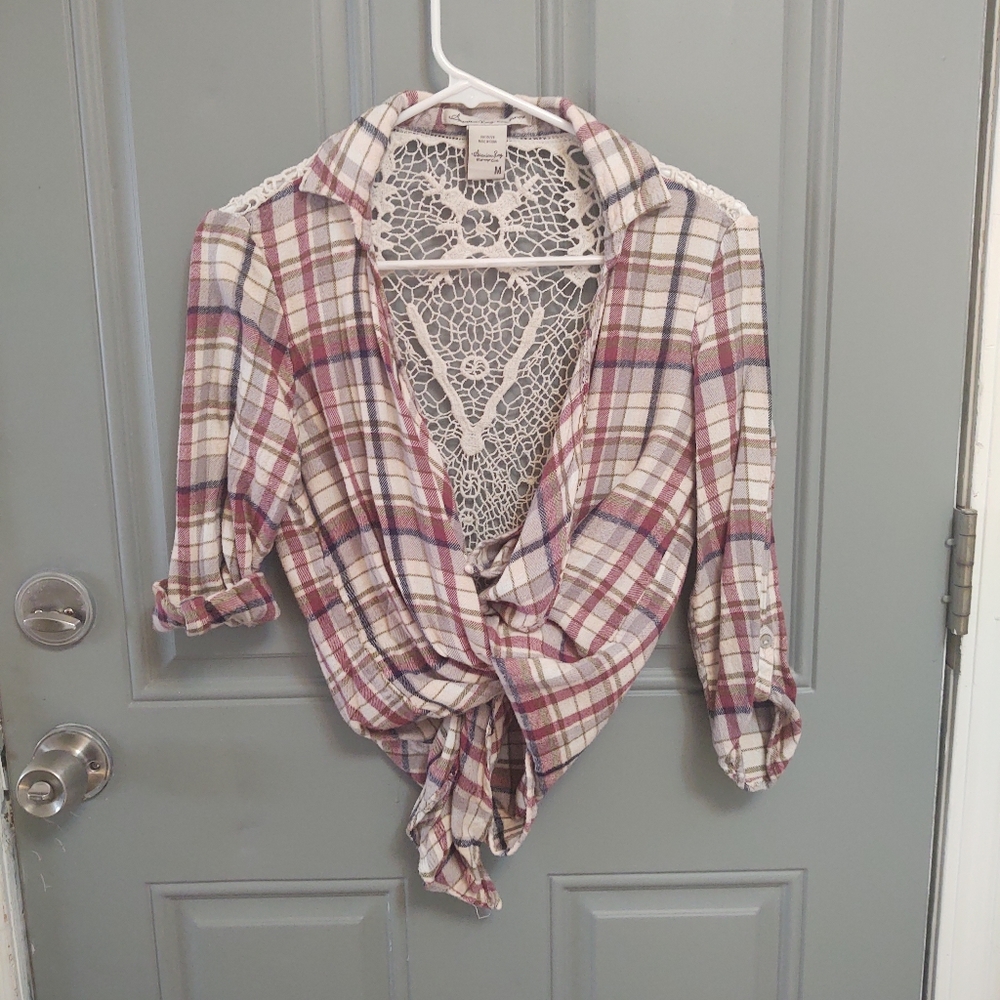 American Rag Pink Flannel